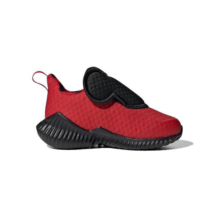 Adidas Fortarun Mickey AC I Fabric Comfortable Low top Toddler Shoes Red Black Infant And Toddler G27187