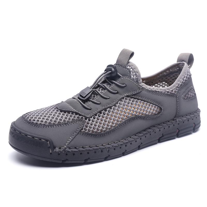 Men s Breathable Mesh Casual Shoes - Summer 2025 Edition 44 серый