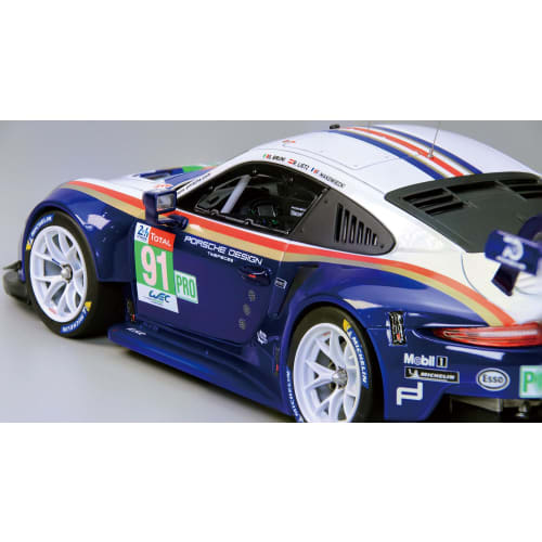 Platz/NuNu 1/24 Scale Porsche 911 (Type 991) RSR 2018 Le Mans 24 Hours Race Car Number 91 Plastic Model Kit PN24049 (Car)