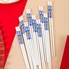 Haoya Jingdezhen Blue & White Ceramic Chopstick Set