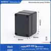 Transparent Waterproof ABS Plastic Junction Box for Indoor/Outdoor Power Supply & Monitor