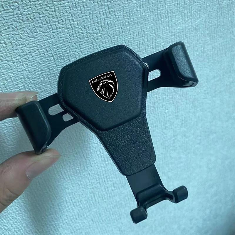 Gravity Auto Phone Holder Car Air Vent Clip Mount Support For Peugeot 408 4008 308 3008 Rifter 5008 508 2008 208 301 RCZ 407 108