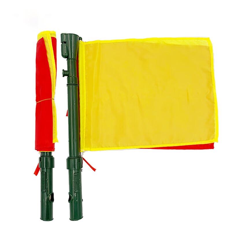 Multifunctional Red & White Signal Flag Kit