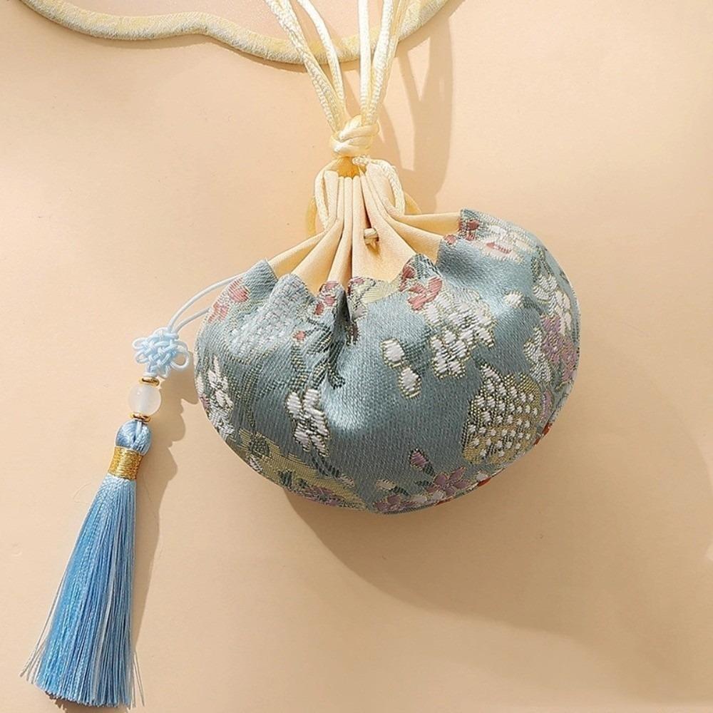 Necklaces Case Drawstring Empty Sachet Purse Pouch Chinese Style Storage Bag Women Jewelry Bag