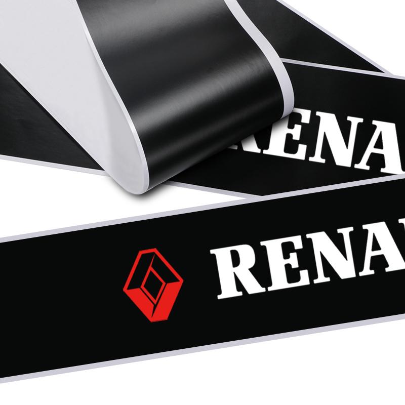 1 st Bildekal för främre vindrutan Fram och bak Dekorativ För Renault Dacia Clio Laguna 2 Megane 2 3 Duster Logan Captur