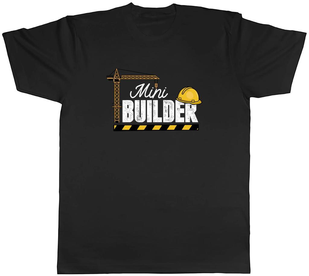 Mini Builder Carpentry Carpenter Mens T-Shirt Tee Gift Top