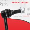 TOPICKSAP 4pcs Front Rear Stabilizer Sway Bar End Link Kit for Ford Taurus Flex Lincoln MKS MKT 2010-2018 K750388 K750389