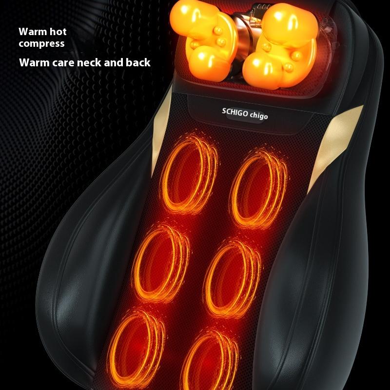 Multi-functional 3D Massage Cushion Chair Back Hip Support Kneading Massage Cushion Electric Car & Home Neck Massage Cushions