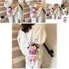 Fun And Playful Handwoven Crochet Cartoon Backpack For Kids With Big Mouth Design