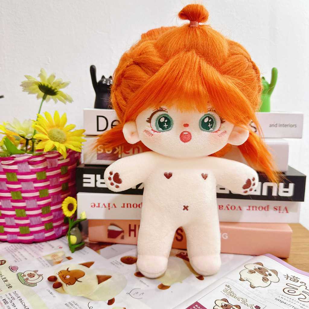 Cotton Stuffed Doll With Removable Clothes For Kids And Adults Collectible Plush Toy Gift