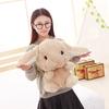 Kawaii 50cm Superweiches Langhaariges Kaninchen Plüsch Rucksack Hochwertige Simulation Hase Schultasche Puppe Weihnachtsgeschenk Für Mädchen