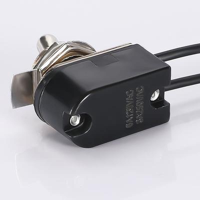 Ac250V 3A On/Off Prewired Standard Toggle Switch With Wire Cable Kns-1 Spst Contacts Switch Electrical Equipment
