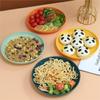 Lightweight Dinner Plates Plastic Tableware Kitchen Accessories Wheat Straw Plates  Fruit