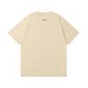 Essentials T-Shirt for Men's Pressed Glue Letters Loose Round Neck High Street Fashion Men and Women Short Sleeves T-shirts
