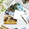 32pcs, Dinosaur Exploration Postcards, greeting cards, DIY postcards, decorations, suitable for collection and gifting