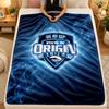 Flannel BlanketNSW Blues Warm Soft Throw Blanket for Indoor Sofa Bed Living Room Use