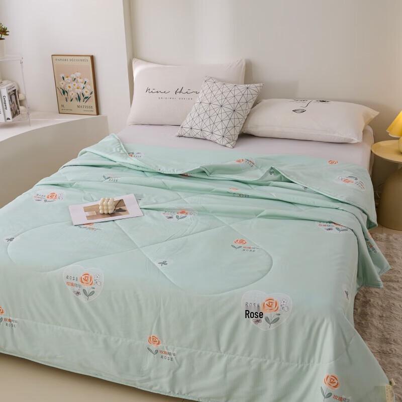 Hongdou Rose Essential Oil Summer Fiber Quilt