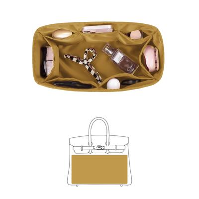 KINGS IN BAG Luxury Lightweight Storage Bag Satin Bag Inner Applicable To Birkin 25 Applicable To Birkin 25 Birkin Bag-in-bag Bag-in-bag (sesame, 25)