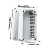 Multipurpose Waterproof Junction Box for Safe Electrical Installations In Outdoor Environment Daily Casual Use