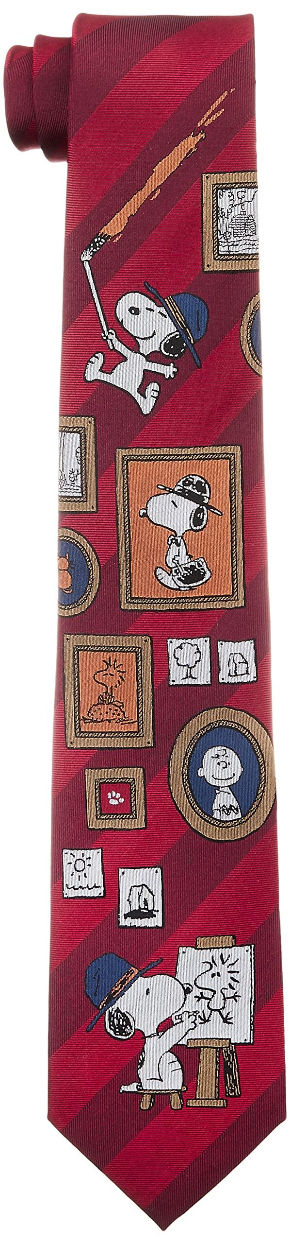 

Галстук Snoopy PN912818 Красный SNOOPY Деловой Бренд Галстук Подарок [Peanuts]