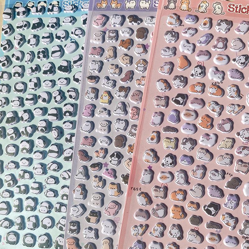 3D Prægestempler Scrapbooking DIY Dagbog Sødt Skrivegrej Skoleklistermærke Japansk Stil Telefoncover Dekorative Klistermærker