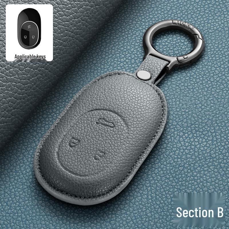 NIO ES6/ES8 Car Key Protective Case: ET5T, ET5, EC6, ET7, ES7 Buckle 2024 High-End Men's Shell
