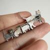 Cute Cat Family Brooch Cat Mom And Kittens Lapel Pin Stylish