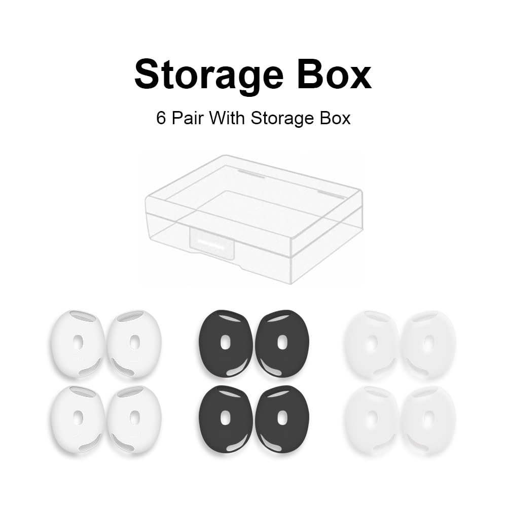 Anti-Slip Ear Covers Eartips for Apple AirPods 4 Replacement Ultra Thin Earbuds Cover Earphone Skin for AirPods 4 Accessories