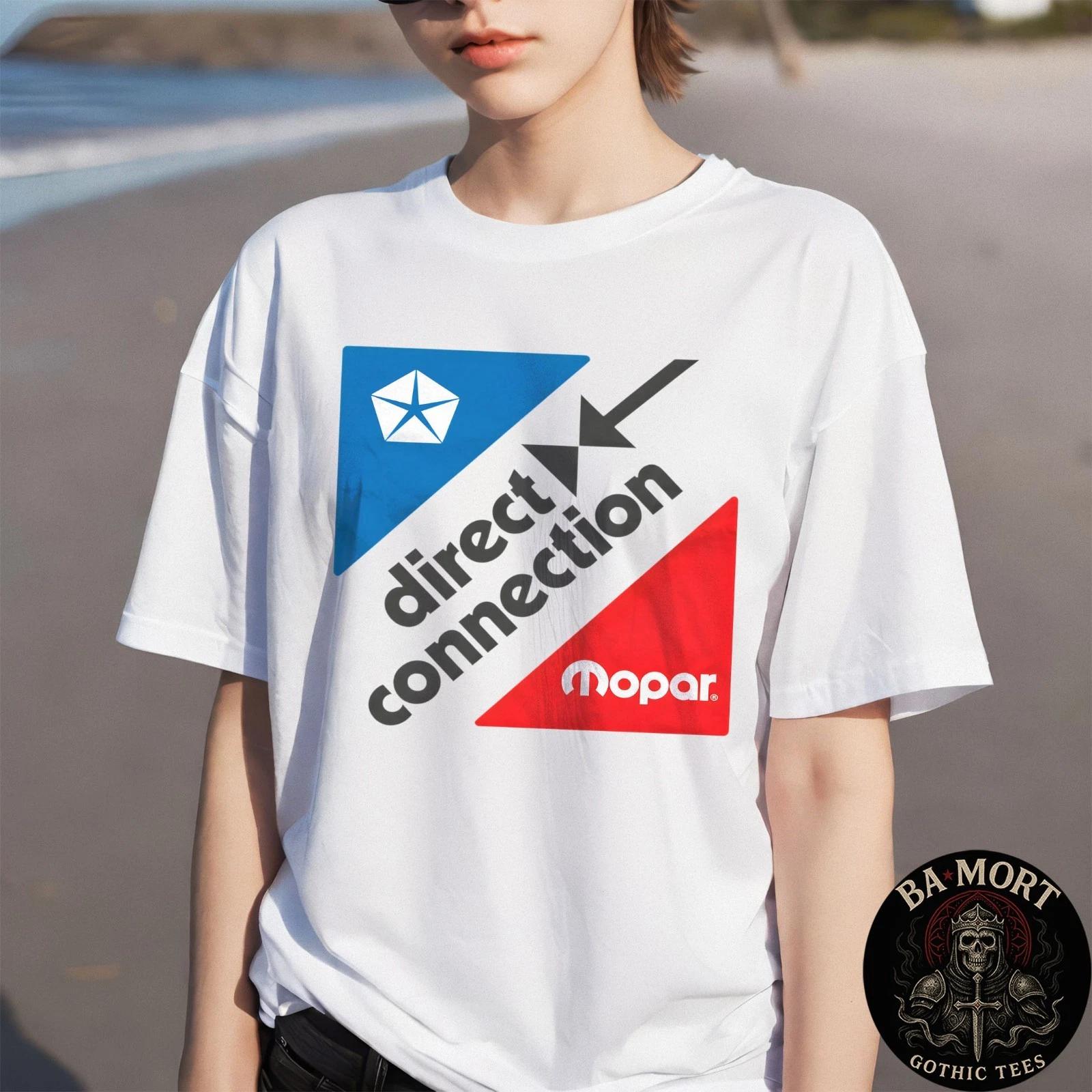 Mopar Direct Connection Vintage 100% Cotton T-shirt Mens Tees Top S