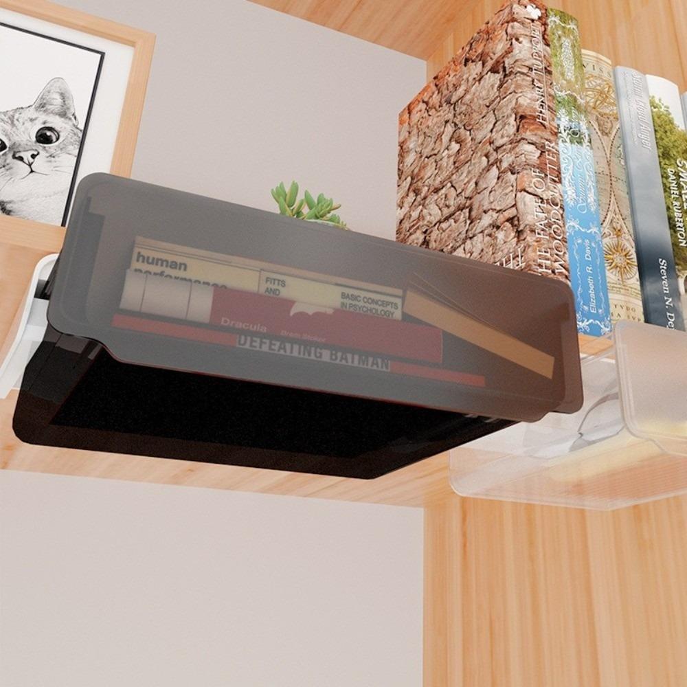 Space Saving Under Desk Drawer Organizer Slide Buckle Hidden Office Organizer  Desk Drawer