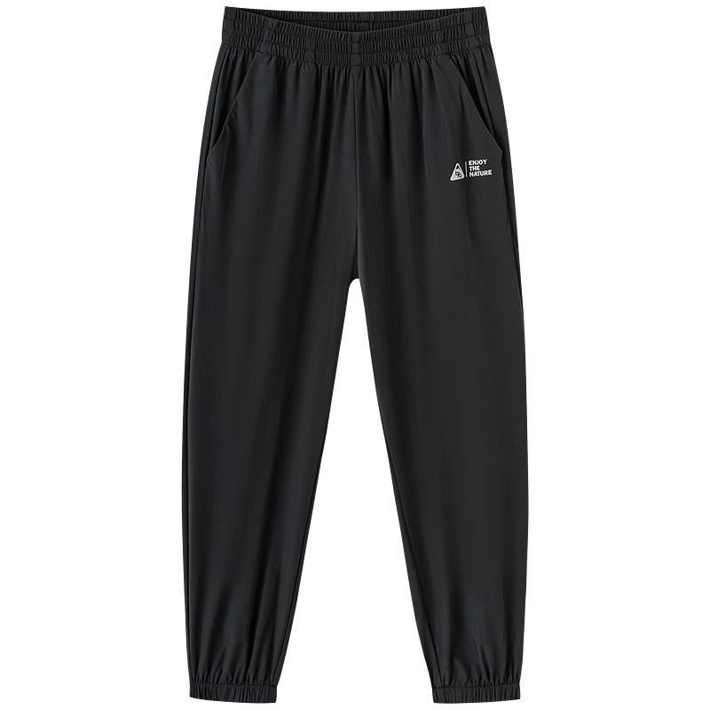 Balabala Girls Summer Thin Jogger Pants 120 чёрный