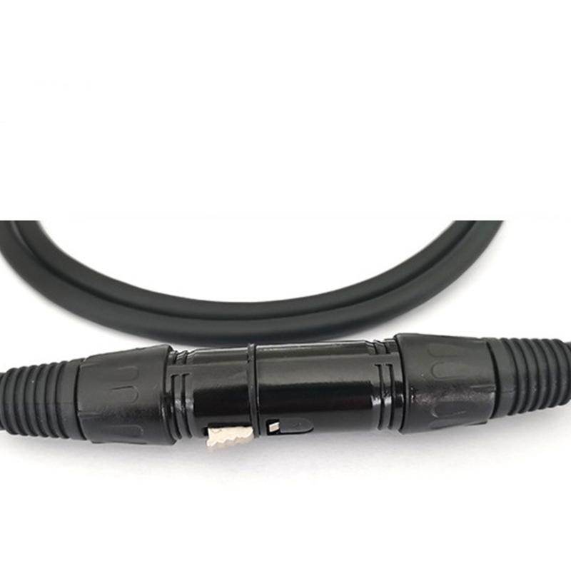 2pcs Mic Cable 10 Feet Flexible PVC Shielding Cable Flexible Cord for Noise Reductions in Recording Meeting