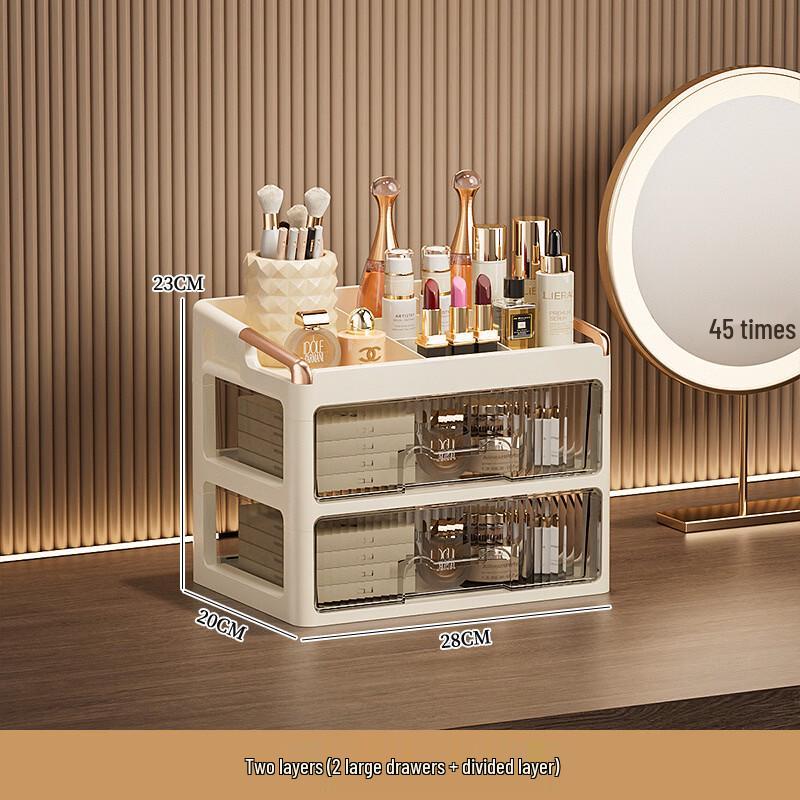 Hanton Dustproof Cosmetic Drawer Organizer