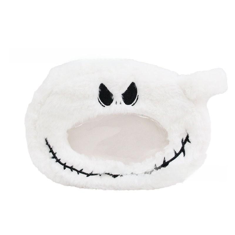 Jack Halloween Plush Makeup Bag With Zipper Storage For Students And Daily Use