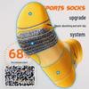 Men's Spring/Autumn Basketball Socks - Mid-Calf, Thickened Towel Bottom, Sweat-Wicking, Shock-Absorbing Sports Socks