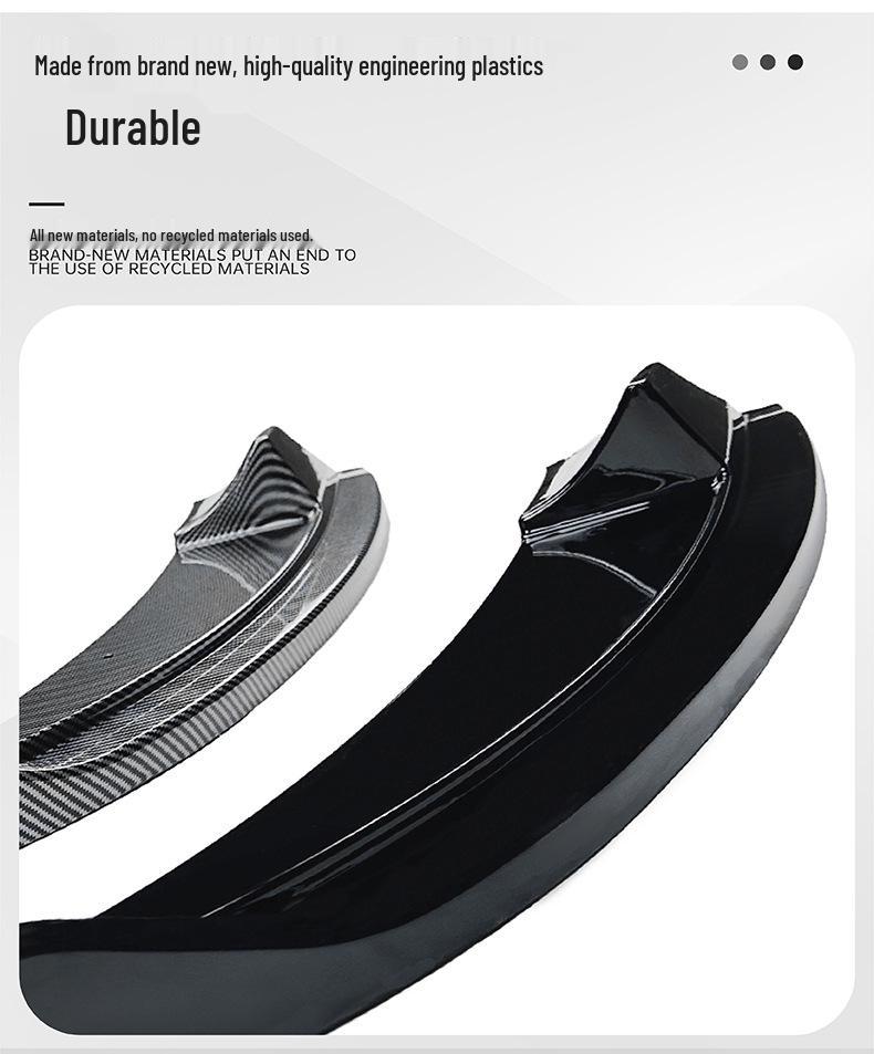 Compatible with BMW 5 Series E60/E61 (2005-2010) M5 Front Bumper Lip Trim Modification