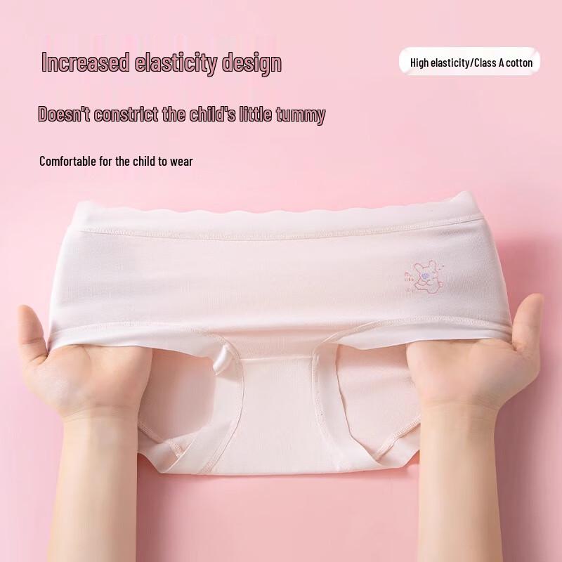 Girls' Cotton Briefs Underwear 4-Pack