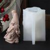 3D Santa Claus Snowman Silicone Candle Mold DIY Christmas Crafts Resin Plaster Soap Molds Festival Decor Chocolate Baking Tools