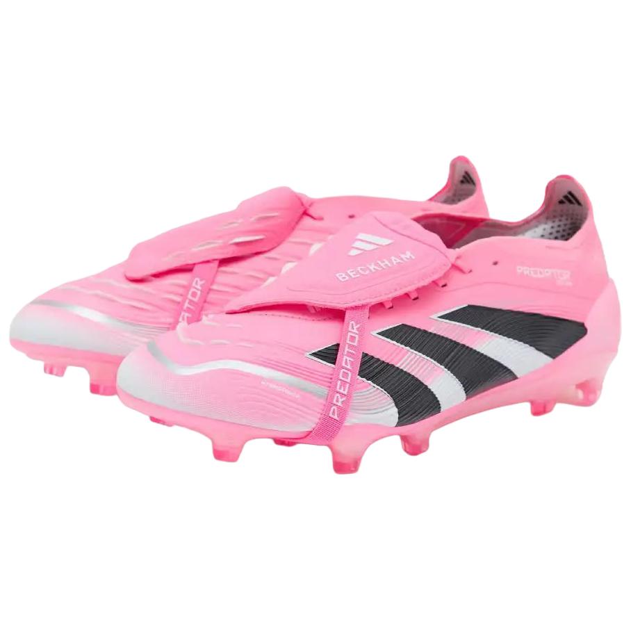 New Adidas David Beckham X Predator Pro Foldover Tongue Fg 'Miami' JS4464