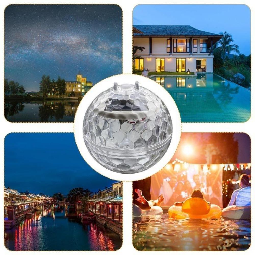 Solar Floating Lights Swimming Pool Waterproof LED Solar Power Multi Color Changing Water Drift Lamp For Fish Tank Pond