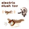 Simulated Bird Cat Toy Interactive Toys Dog Rechargeable Chirping Flapping Bird(No Flying) Touch Activated Plush Toy Pet