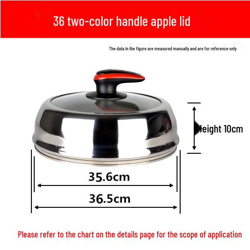 Stainless Steel Visual Pot Lid with Stand