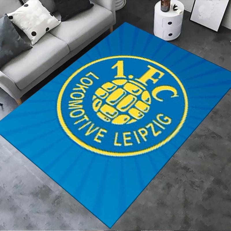 2025 Neuer Lokomotive Leipzig Teppich für Wohnzimmer Schlafzimmer Zuhause Sofadekoration, Kinderspiel Rutschfeste Fußmatte 71