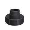Adattatore per valvola IBC Tote: Valvola a farfalla e valvola a saracinesca da 3" a 2" DN100 a S60 Filettatura grossa.