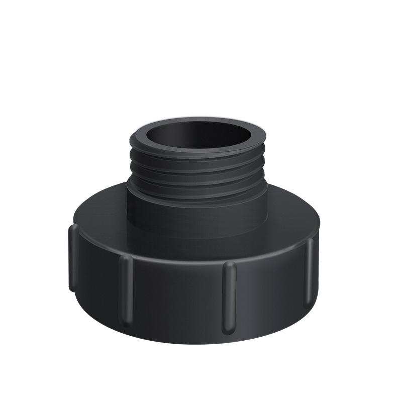 Adattatore per valvola IBC Tote: Valvola a farfalla e valvola a saracinesca da 3" a 2" DN100 a S60 Filettatura grossa.