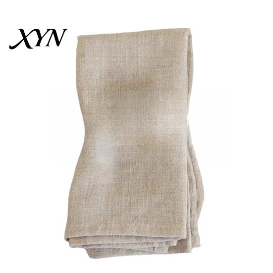 Washable Cloth Napkin Bohemian Linen Napkin, Rustic Machine Fabric 16 Inch Farmhouse Wedding Table Decor Napkins Style for Dining Home Bridal