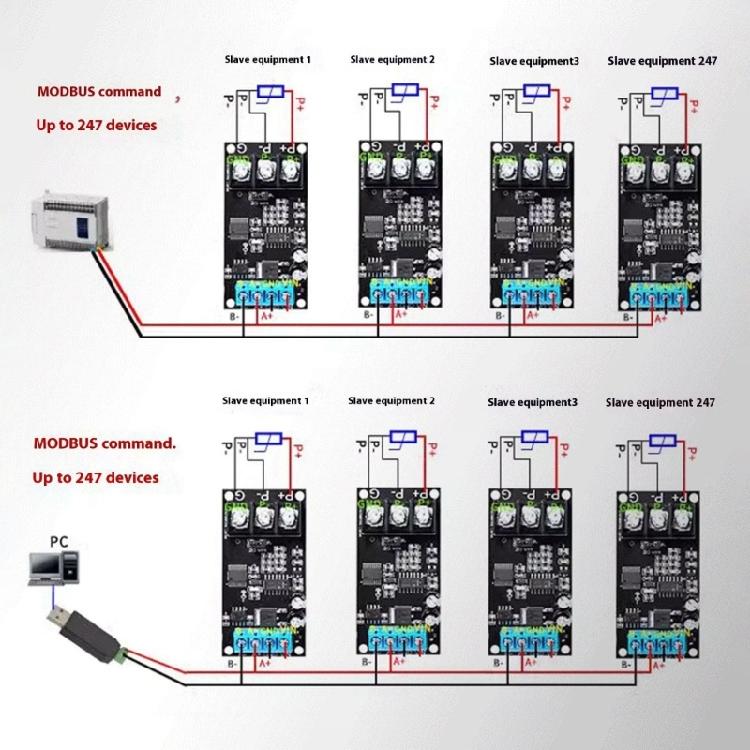 PT100 Metal  Sensors RS485 Modbus Transmitter Wide Temperature Ranges High Reliability for Automotive Electronics