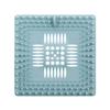 4Pcs Shower Drain Hair Catcher Square Plastic Sink Strainer Anti-Clog Bath Tub & Kitchen Filter Trap Prevent Clogged Pipes Hair Guard
