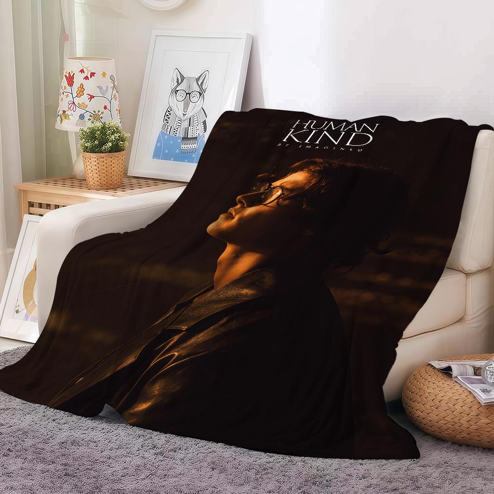 

Singer D-David K-Kushner Blanket Warm And Soft Suitable For Bedroom Living Room Sofa Bed Office Travel Camping 30x40in