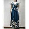 Summer V Neck Print Cold Shoulder High Slit Maxi Dress Elegant Long Evening Sexy Party Dress
